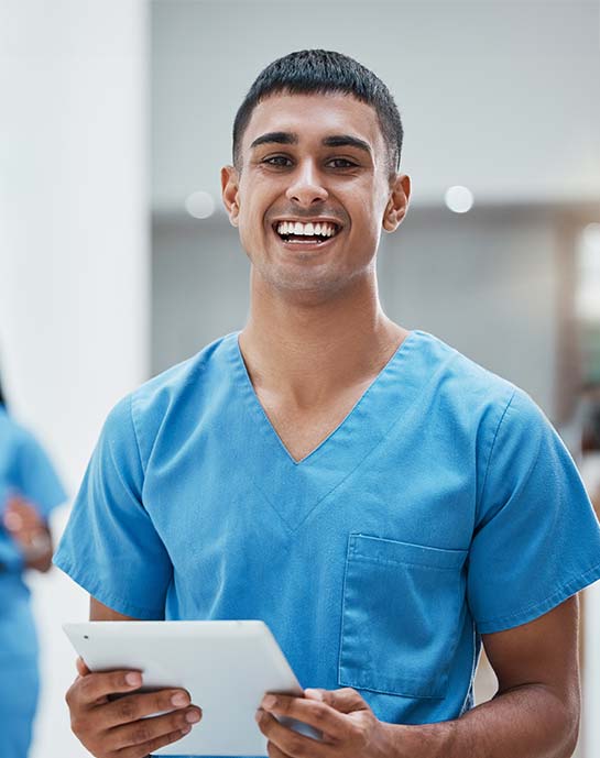 Happy staff at Azure Eye Center